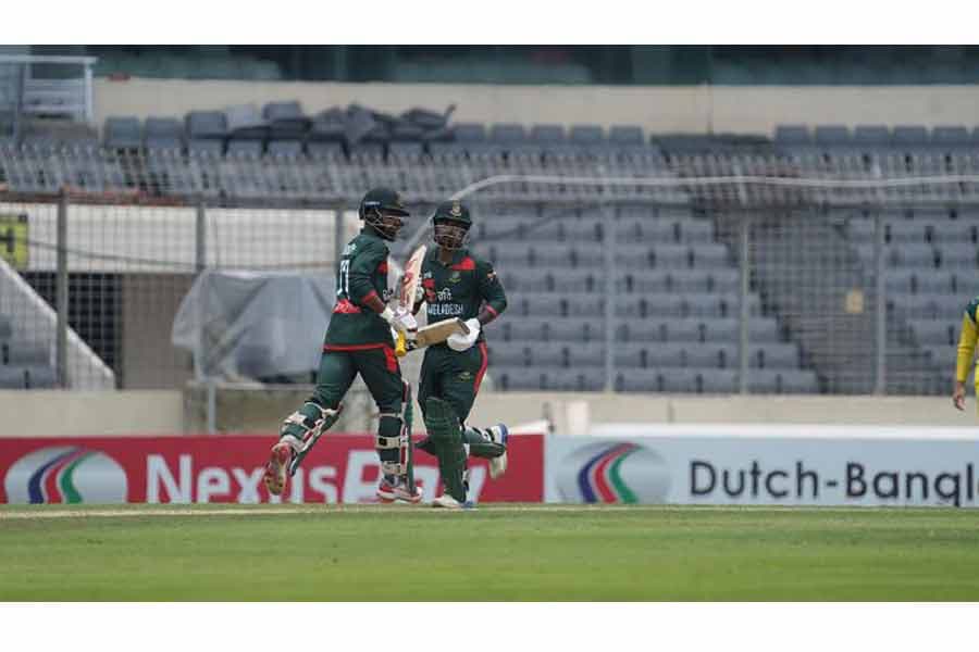 Hridoy, Litton lift Bangladesh to 274 against Australia