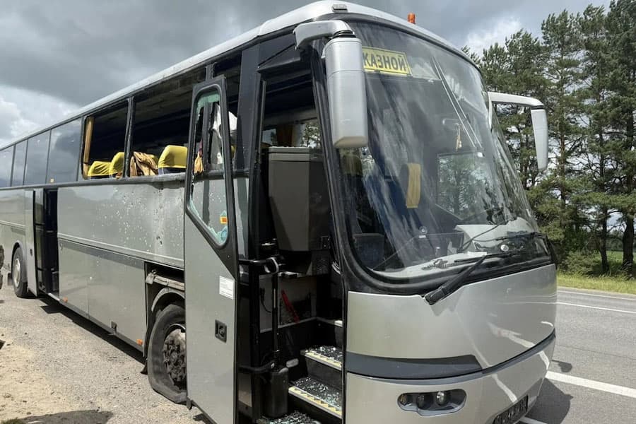 Russia accuses Ukraine of attacking bus carrying schoolchildren, Kyiv denies it