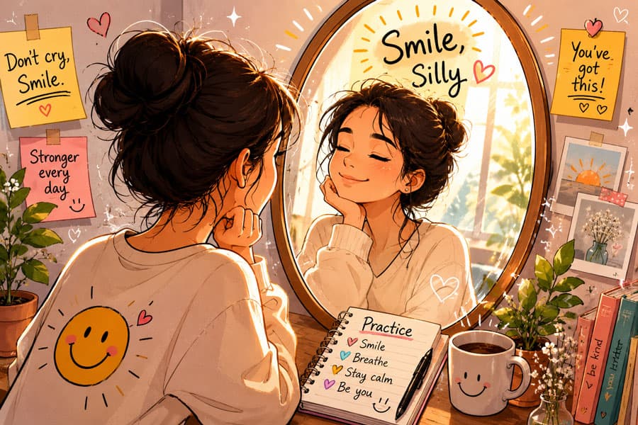 Smile, silly