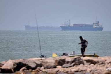Tanker hit in Strait of Hormuz, UK maritime agency says