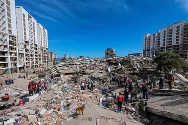 Father and son rescued after four days buried under rubble of Venezuela's earthquakes