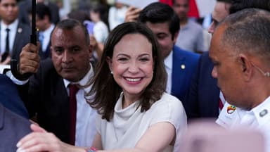 Venezuela's opposition leader Machado says she will return to Venezuela to help quake victims
