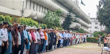 Puppetry pioneer Mustafa Monwar’s funeral prayer held at BTV