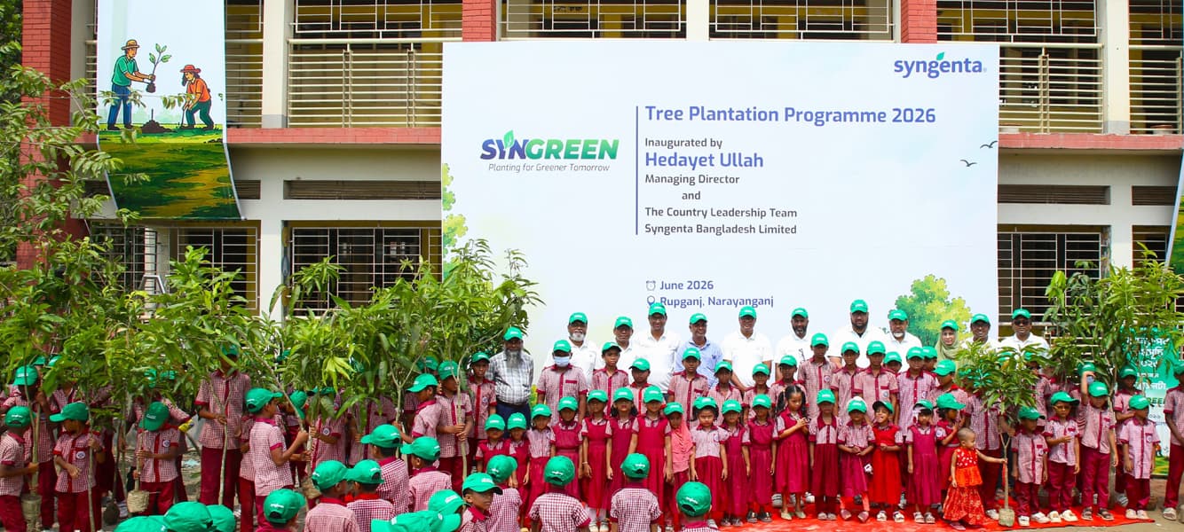 Syngenta Bangladesh to distribute 15,000 saplings under SynGreen Initiative by 2030