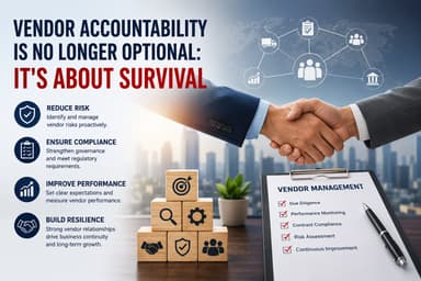 Vendor accountability is no longer optional: It's about survival