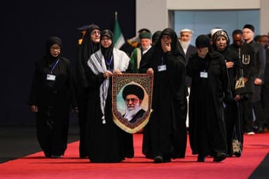 Iran prepares to bury slain supreme leader with week of mass mourning