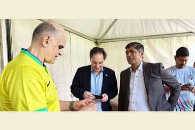 ‘Peace, just enjoy the game’ — Brazilian, Argentine ambassadors urge football fans