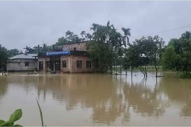 Khowai River embankment breach floods 15 villages in Habiganj