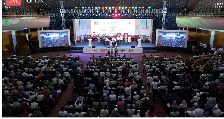 July Uprising's second anniversary: Tarique attends National Conference