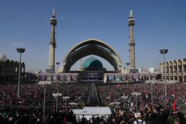 Iran begins dayslong funeral for Khamenei