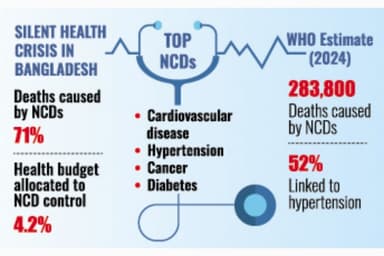 Experts seek higher budget for NCD care