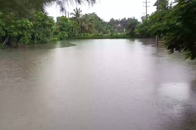 Heavy rains lash coastal areas as low intensifies into monsoon depression