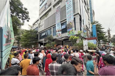 Lithe Group workers stage demo over outstanding wages