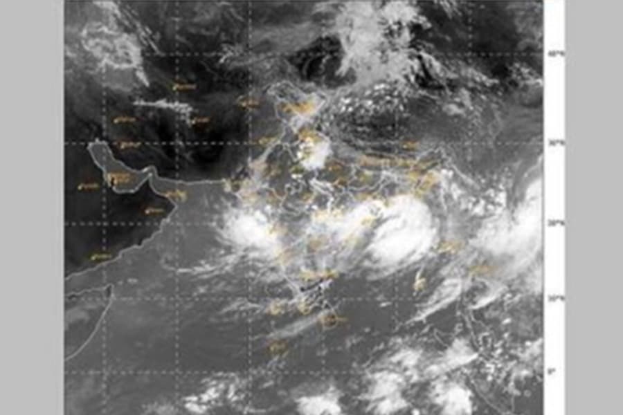 Monsoon depression weakens into land depression over south Jharkhand