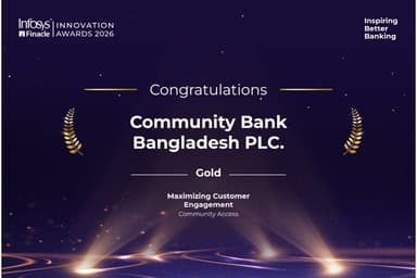 Community Bank wins Gold at Infosys Finacle Innovation Awards 2026