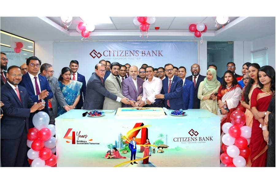 Citizens Bank celebrated its 4th anniversary