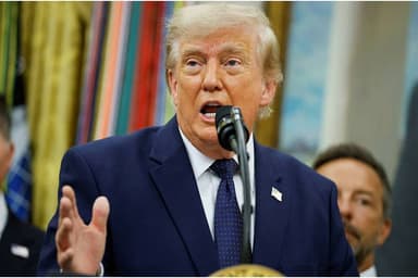 Trump says he asked FIFA chief to review red card foul
