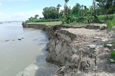 River erosion keeps ravaging houses, farmlands in Manikganj, Gaibandha