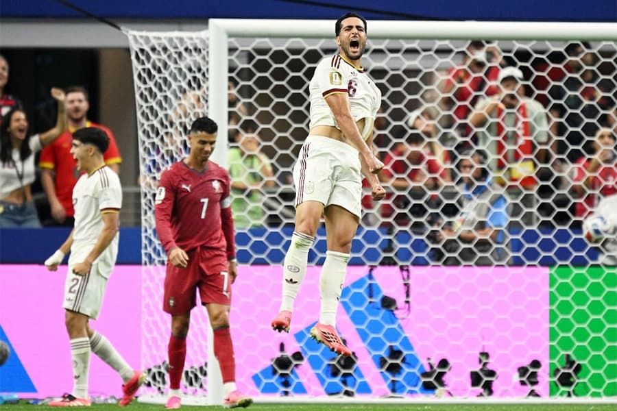 Merino hits late winner as Spain send Ronaldo's Portugal packing from World Cup