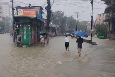 Heavy rain triggers waterlogging across Chattogram