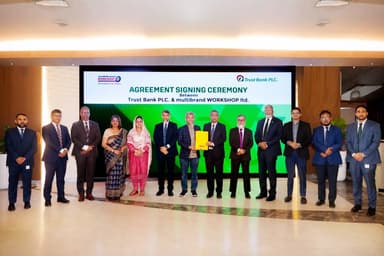 MoU signed between Trust Bank and Multibrand Workshop Ltd