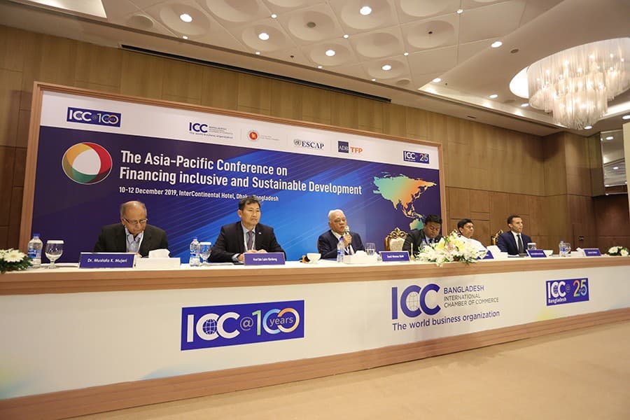 Manzur Elahi addresses confce on financing for sustainable dev