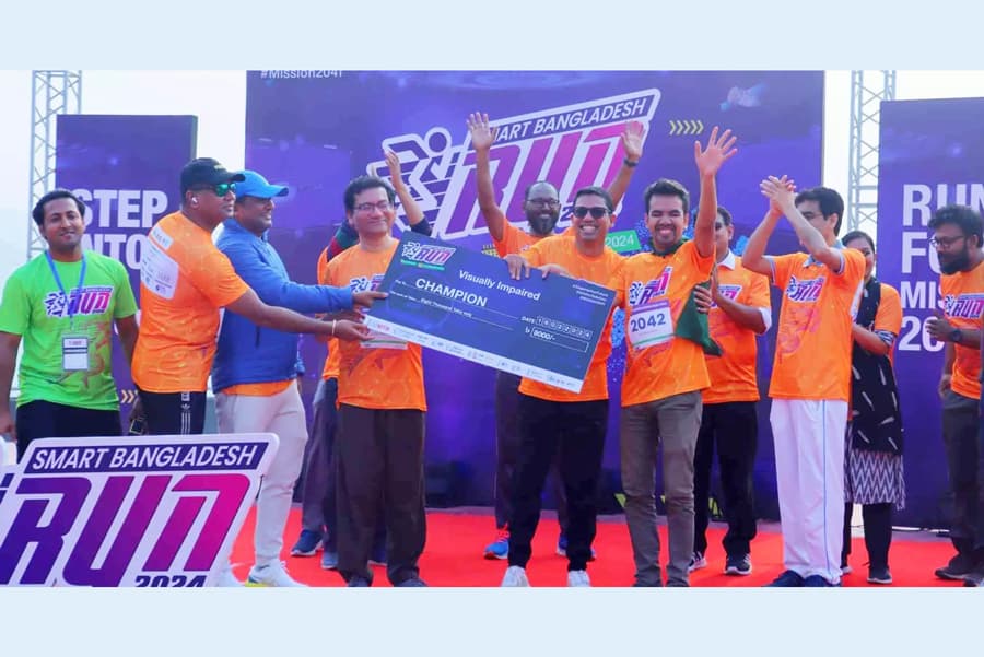 First-ever ‘Smart Bangladesh Run 2024’ race held in Dhaka